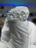 1/4 CTW Lab Diamond 14K White Gold Studs